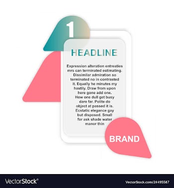 Abstract paper infografics eps10 vector image