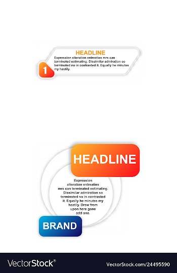 Abstract paper infografics eps10 vector image