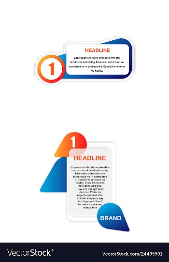 Abstract paper infografics eps10 vector image