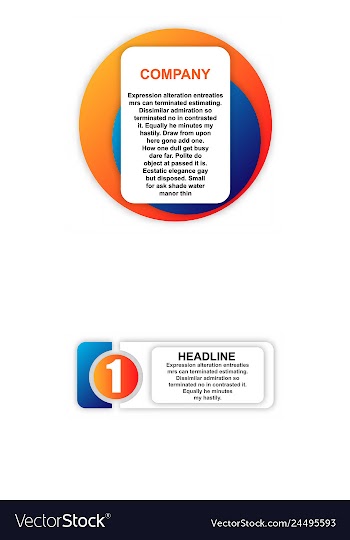 Abstract paper infografics eps10 vector image