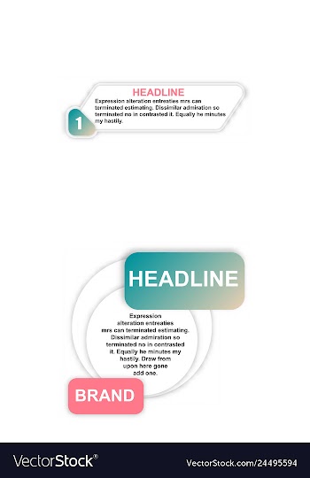 Abstract paper infografics eps10 vector image