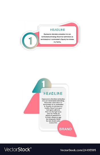 Abstract paper infografics eps10 vector image