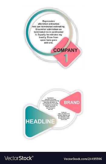 Abstract paper infografics eps10 vector image
