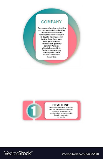 Abstract paper infografics eps10 vector image