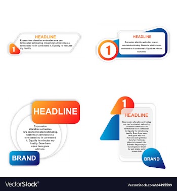 Abstract paper infografics eps10 vector image