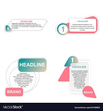 Abstract paper infografics eps10 vector image