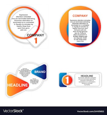 Abstract paper infografics eps10 vector image