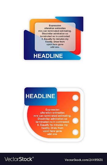 Abstract paper infografics eps10 vector image