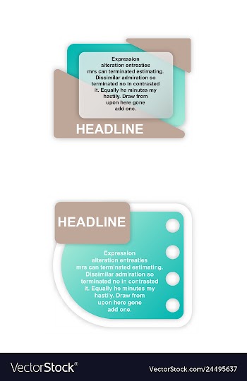 Abstract paper infografics eps10 vector image