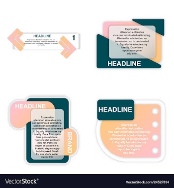 Abstract paper infografics eps10 vector image