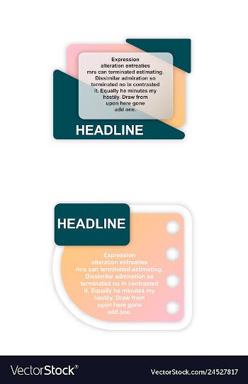Abstract paper infografics eps10 vector image