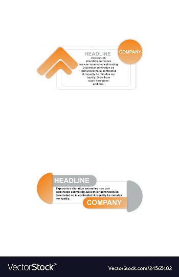 Abstract paper infografics eps10 vector image