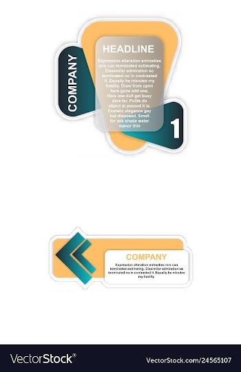 Abstract paper infografics eps10 vector image