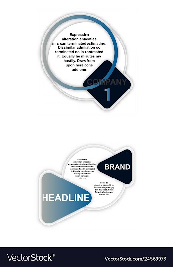 Abstract paper infografics eps10 vector image