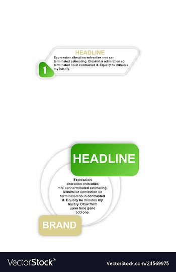 Abstract paper infografics eps10 vector image