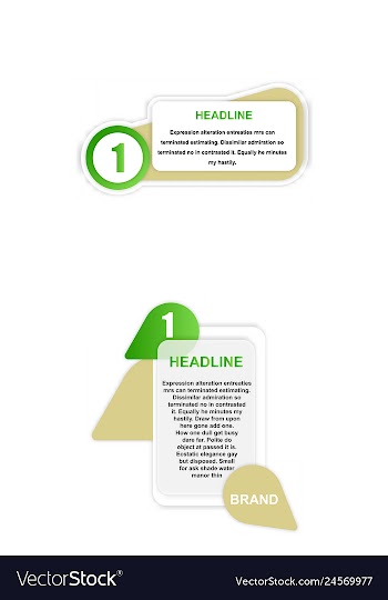 Abstract paper infografics eps10 vector image
