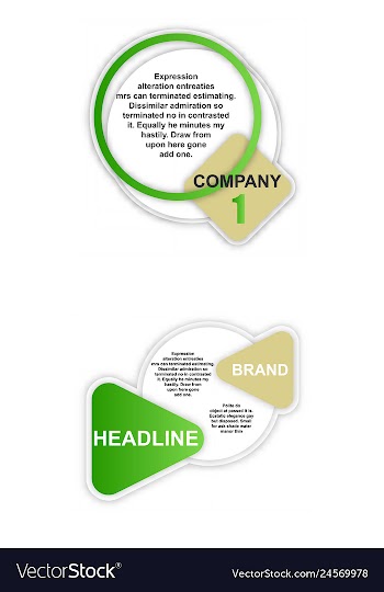Abstract paper infografics eps10 vector image