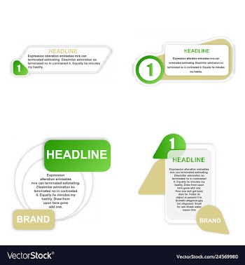 Abstract paper infografics eps10 vector image