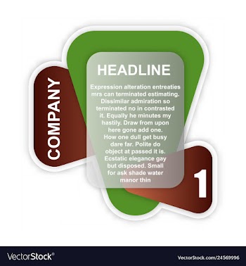 Abstract paper infografics eps10 vector image