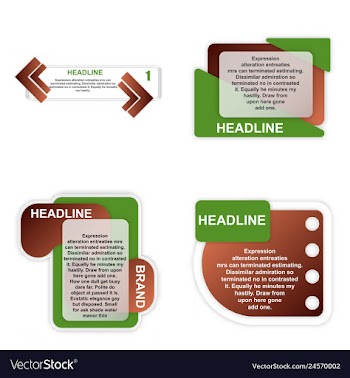 Abstract paper infografics eps10 vector image