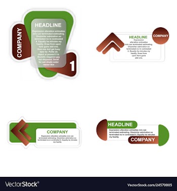 Abstract paper infografics eps10 vector image