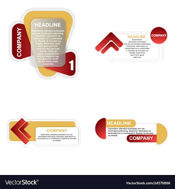 Abstract paper infografics eps10 vector image