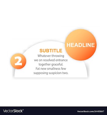Abstract paper infografics internal and external vector image