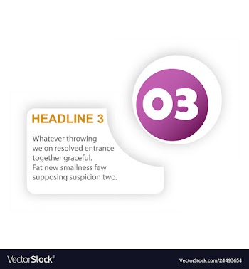 Abstract paper infografics internal and external vector image