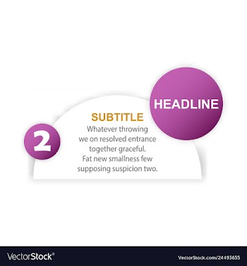 Abstract paper infografics internal and external vector image