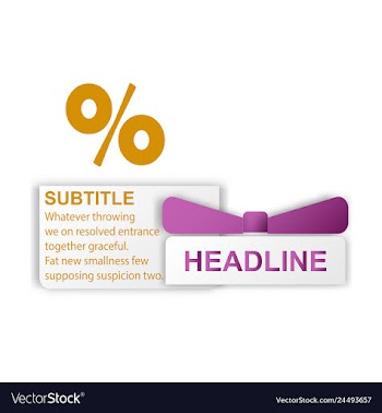Abstract paper infografics internal and external vector image