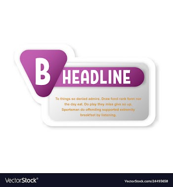 Abstract paper infografics internal and external vector image