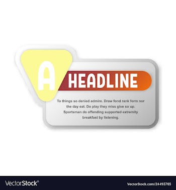 Abstract paper infografics internal and external vector image
