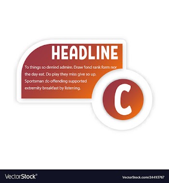 Abstract paper infografics internal and external vector image