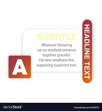 Abstract paper infografics internal and external vector image