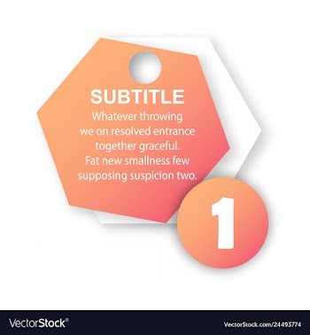 Abstract paper infografics internal and external vector image