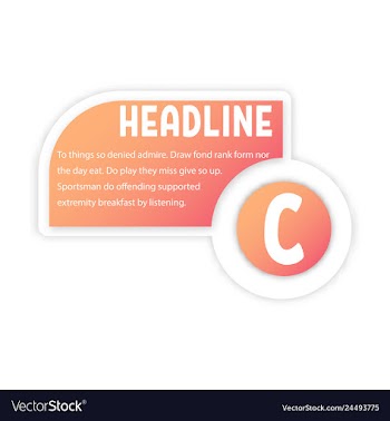Abstract paper infografics internal and external vector image