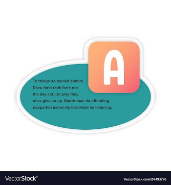 Abstract paper infografics internal and external vector image