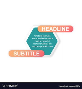 Abstract paper infografics internal and external vector image