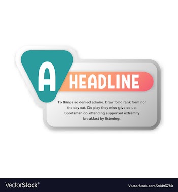 Abstract paper infografics internal and external vector image