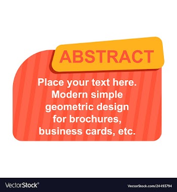 Abstract paper infografics internal and external vector image