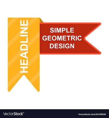 Abstract paper infografics internal and external vector image
