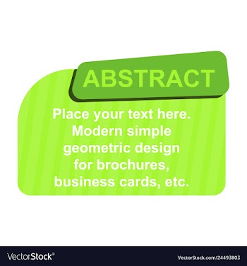 Abstract paper infografics internal and external vector image