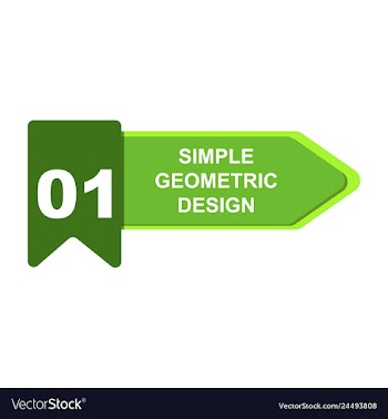 Abstract paper infografics internal and external vector image