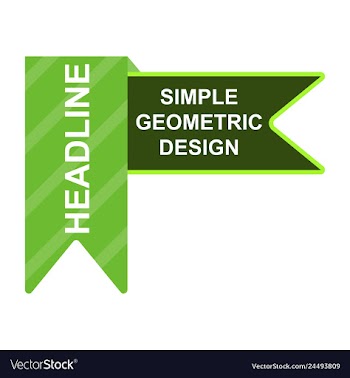 Abstract paper infografics internal and external vector image