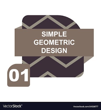 Abstract paper infografics internal and external vector image