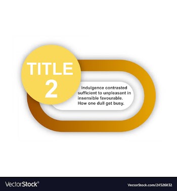 Abstract paper infografics internal and external vector image