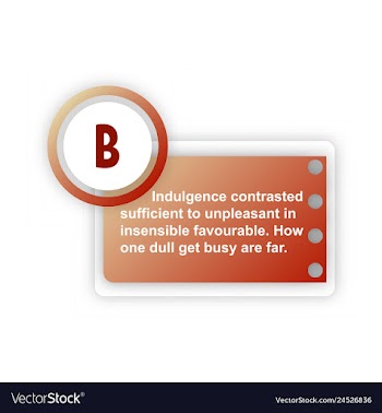 Abstract paper infografics internal and external vector image