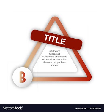 Abstract paper infografics internal and external vector image