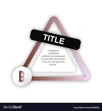 Abstract paper infografics internal and external vector image