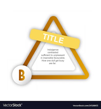 Abstract paper infografics internal and external vector image